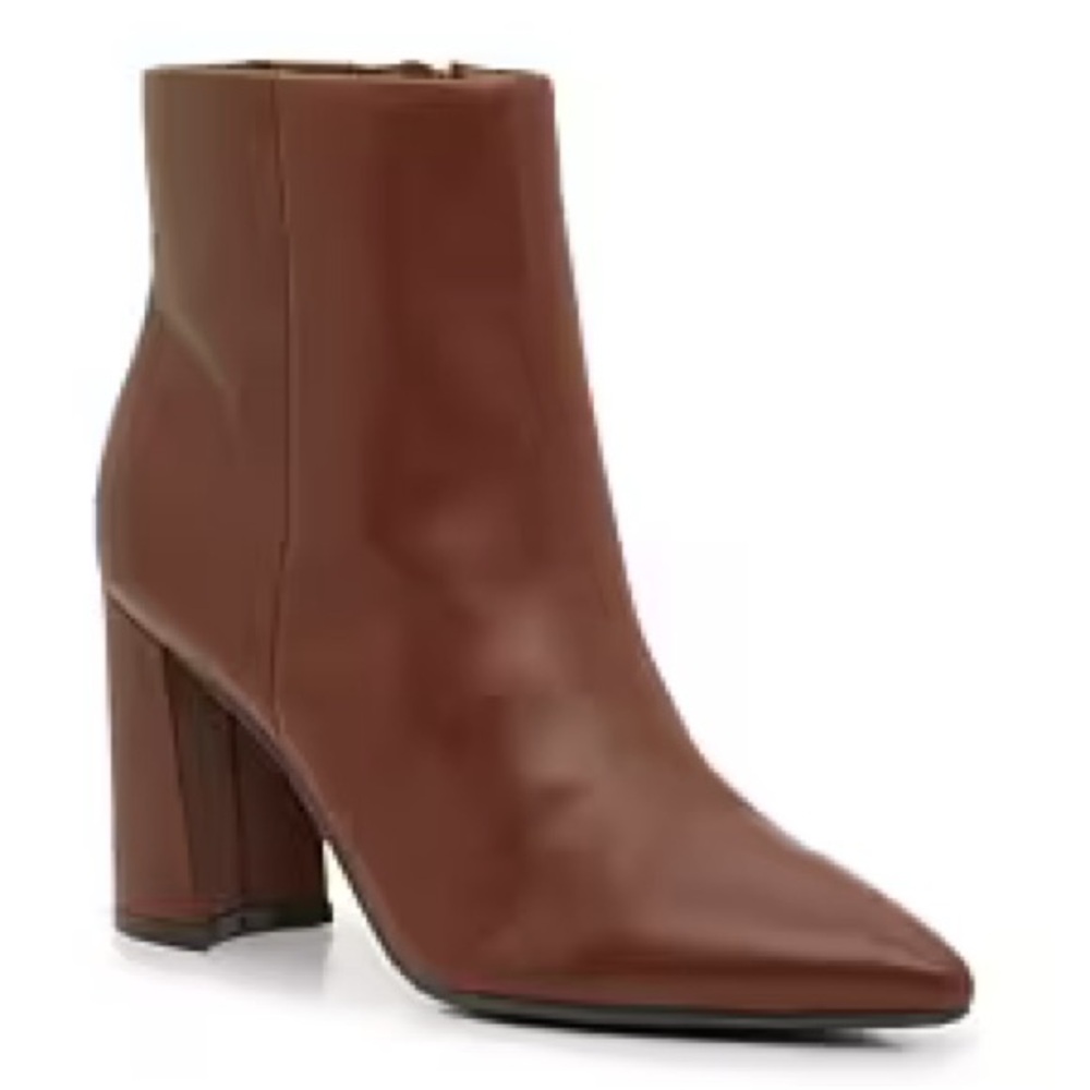 Marc Fisher Brown Heeled Boots